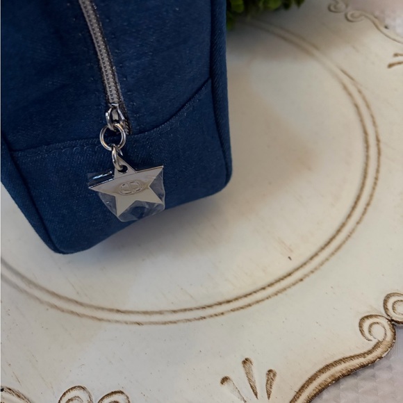 Dior Denim Blue Makeup Bag - Picture 6 of 7
